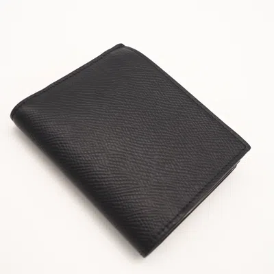 Pre-owned Celine Black Leather Wallet (bi-fold) ()
