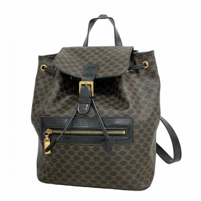 Pre-owned Celine Black Pvc Backpack ()