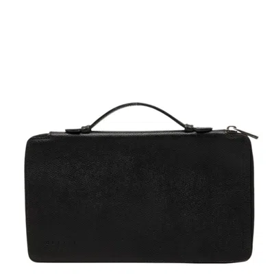 Pre-owned Celine Black Pvc Leather Long Wallet (bi-fold) ()