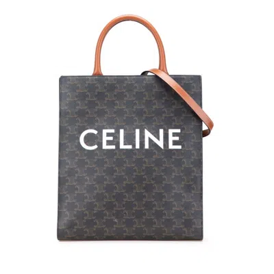 Pre-owned Celine Black Pvc Leather Shoulder Bag Tote Bag ()