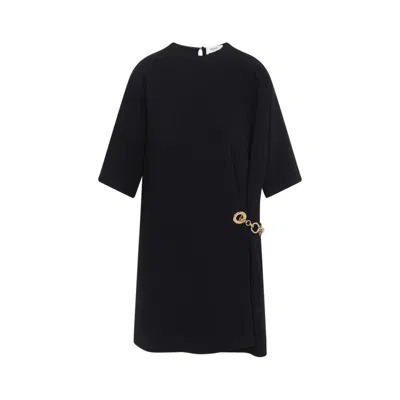 Celine Minimalist Long Dress With Wallet In Animal Print