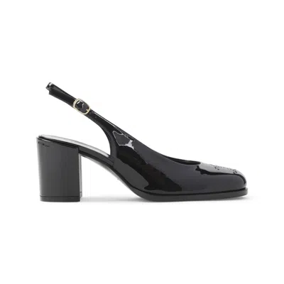 CELINE BLACK SLINGBACK HEELS