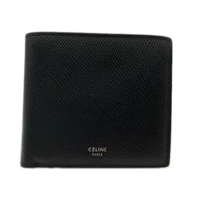 Pre-owned Celine Black Wallet (bi-fold) ()