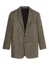 Celine Wool Single-breasted Blazer In Camel