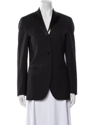 Pre-owned Celine Blazer In Black