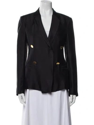 Pre-owned Celine Blazer In Black