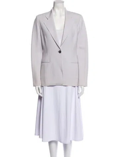 Pre-owned Celine Blazer In Gray