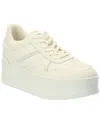 Celine Block Leather Platform Sneaker