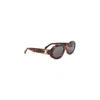 Celine Triomphe Sunglasses Women In Animal Print