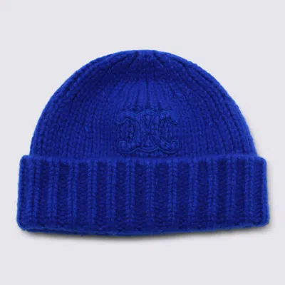 Celine Blue Cashmere Hat