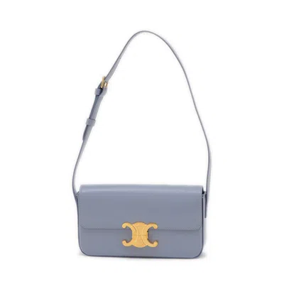 Pre-owned Celine Blue Leather Shoulder Bag ()