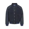 Celine Contrast Sleeve Teddy Style Jacket In Animal Print