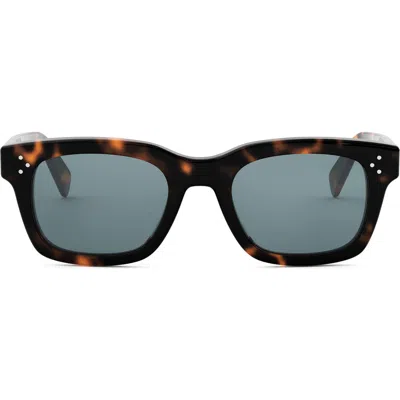 Celine Bold 3 Dots 50mm Square Sunglasses
