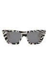 Celine Bold 3 Dots 51mm Cat Eye Sunglasses In Nero