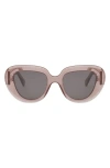 Celine Bold 3 Dots 51mm Gradient Butterfly Sunglasses