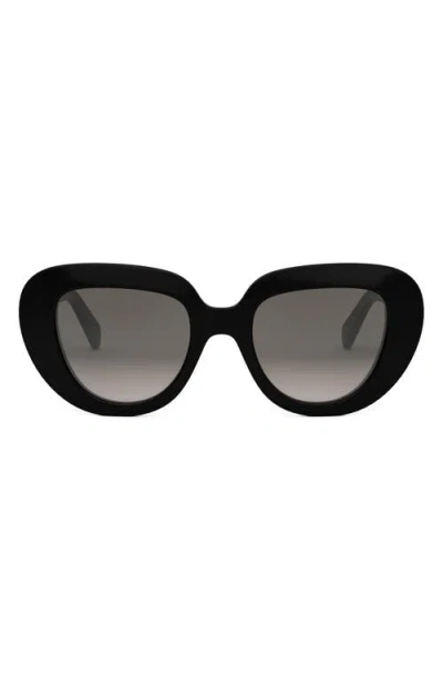 CELINE CELINE BOLD 3 DOTS 51MM GRADIENT BUTTERFLY SUNGLASSES
