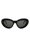 Celine Bold 3 Dots 52mm Cat Eye Sunglasses