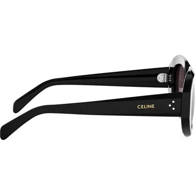 CELINE CELINE BOLD 3 DOTS 52MM GEOMETRIC SUNGLASSES