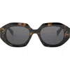 Celine Bold 3 Dots 52mm Geometric Sunglasses