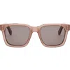 Celine Bold 3 Dots 54mm Geometric Sunglasses In Pink/other/smoke