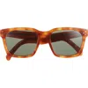Celine Bold 3 Dots 54mm Geometric Sunglasses In Brown