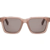 Celine Bold 3 Dots 54mm Geometric Sunglasses In Pink/other/smoke