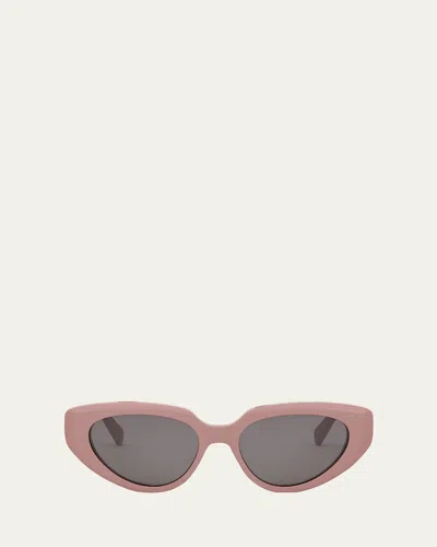 Celine Bold 3 Dots Acetate Cat-eye Sunglasses