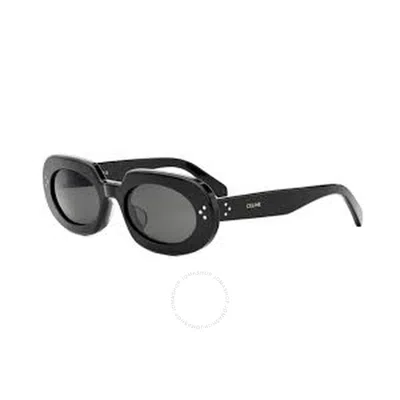 Celine Cl40276u Bold 3 Dots 01a Sunglasses In Nero