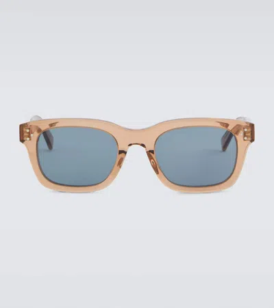 Celine Bold 3 Dots Square Sunglasses In Blue
