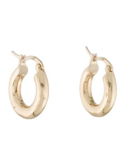 Pre-owned Celine Bold Hoop Earrings In Multi