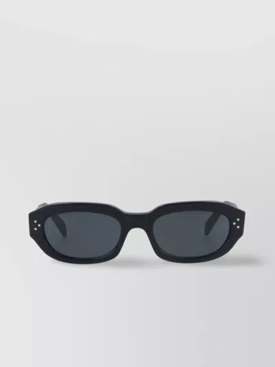 Celine Bold Rectangular Sunglasses Thick Temples