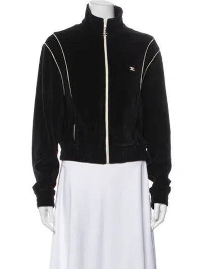 Pre-owned Celine Bomber Jacket In Black