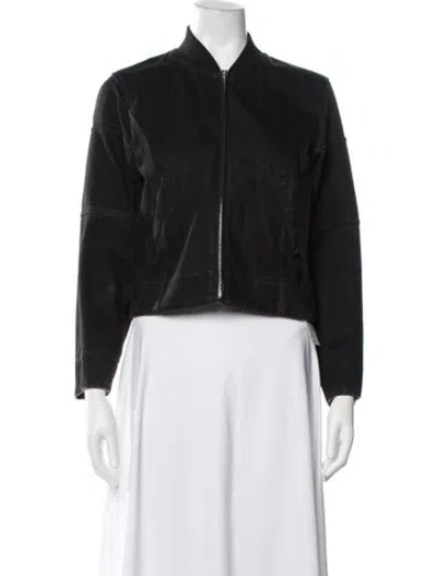 Pre-owned Celine Bomber Jacket In Black