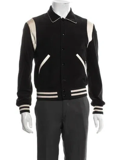 Pre-owned Celine Bomber Jacket In Black
