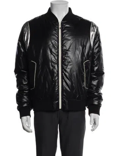 Pre-owned Celine Bomber Jacket In Black