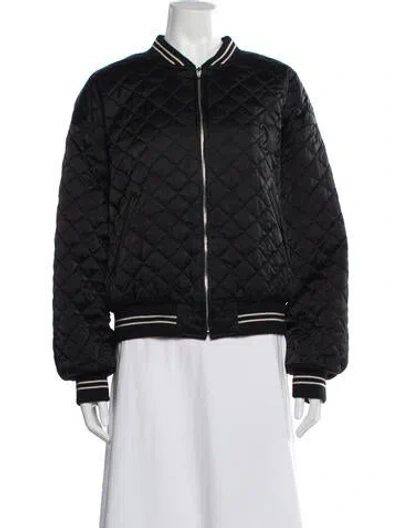 Pre-owned Celine Bomber Jacket In Black