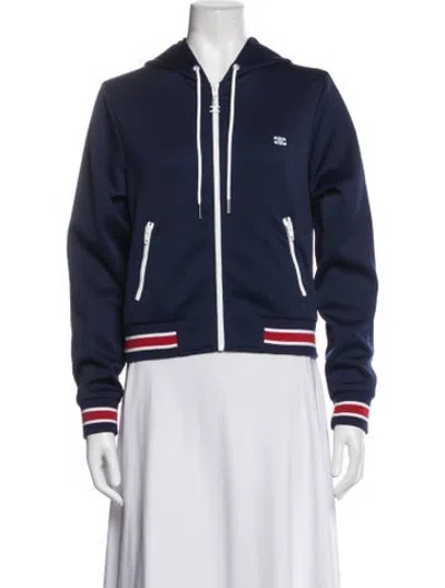 Pre-owned Celine Bomber Jacket In Blue