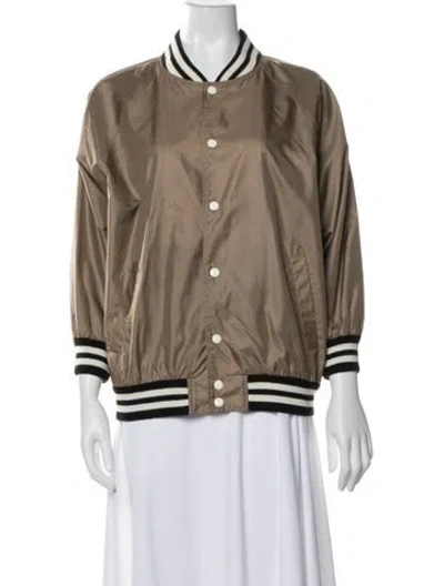 Pre-owned Celine Bomber Jacket In Neutral