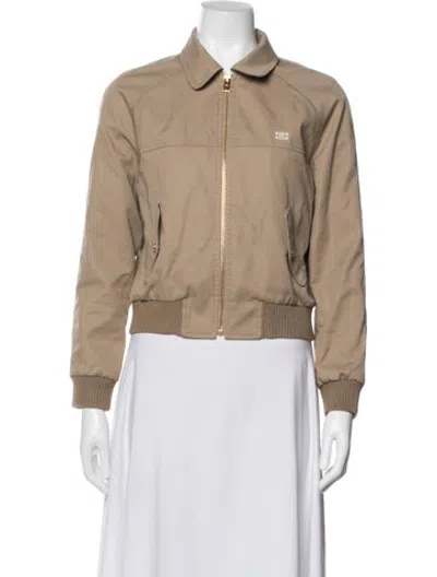 Pre-owned Celine Bomber Jacket In Neutrals