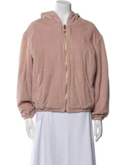 Pre-owned Celine Bomber Jacket In Pink