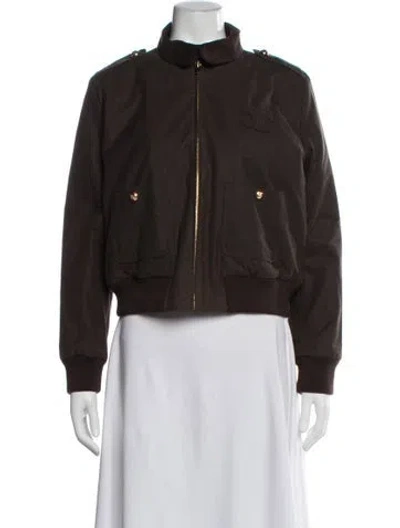 Pre-owned Celine Bomber Jacket W/ Tags In Brown
