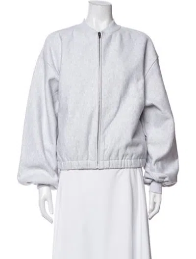 Pre-owned Celine Bomber Jacket W/ Tags In Neutrals