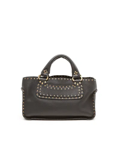 Celine Céline Boogie Bag In Brown