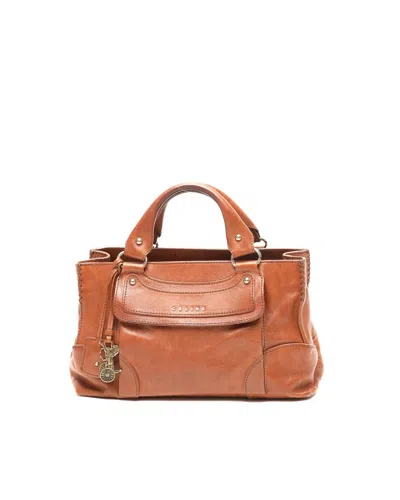 Celine Céline Boogie Bag In Brown