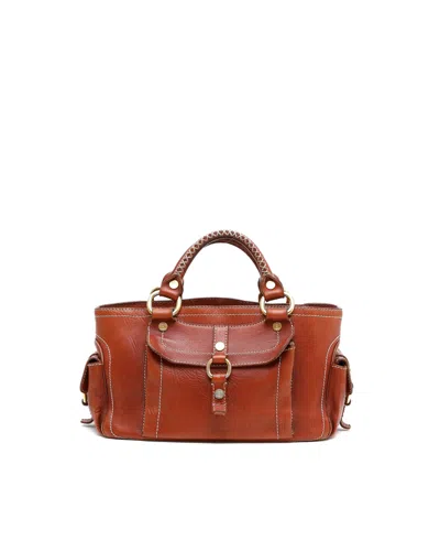 Celine Céline Boogie Bag In Brown