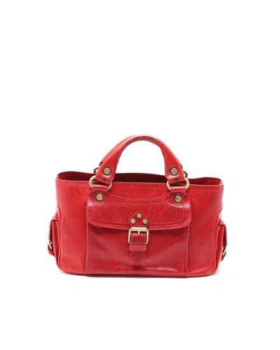 Celine Céline Boogie Bag In Red