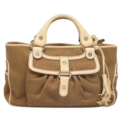 Pre-owned Celine Boogie Canvas Tote Bag ()