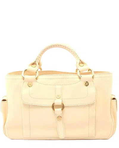Celine Boogie Handbag (authentic Pre-loved) In Neutral