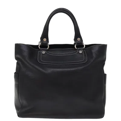 Pre-owned Celine Boogie Leather Handbag () In Black
