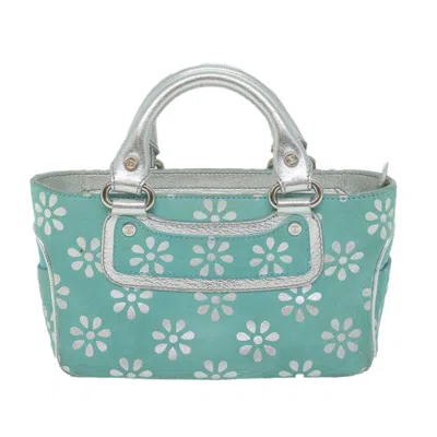 Pre-owned Celine Boogie Suede Handbag () In Blue